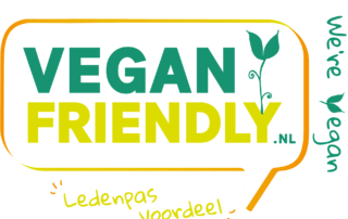 vegan friendly label voor vegans met leden korting