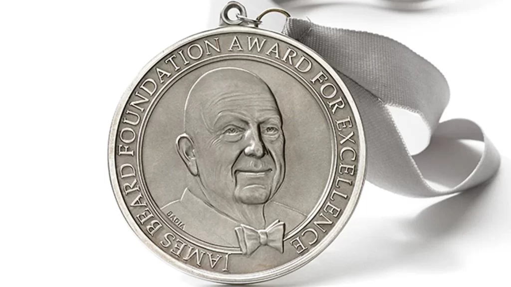 James Beard Foundation Award medallion